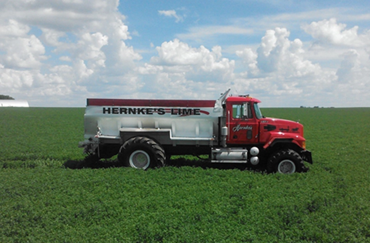 cte-transportation industrial truck in field